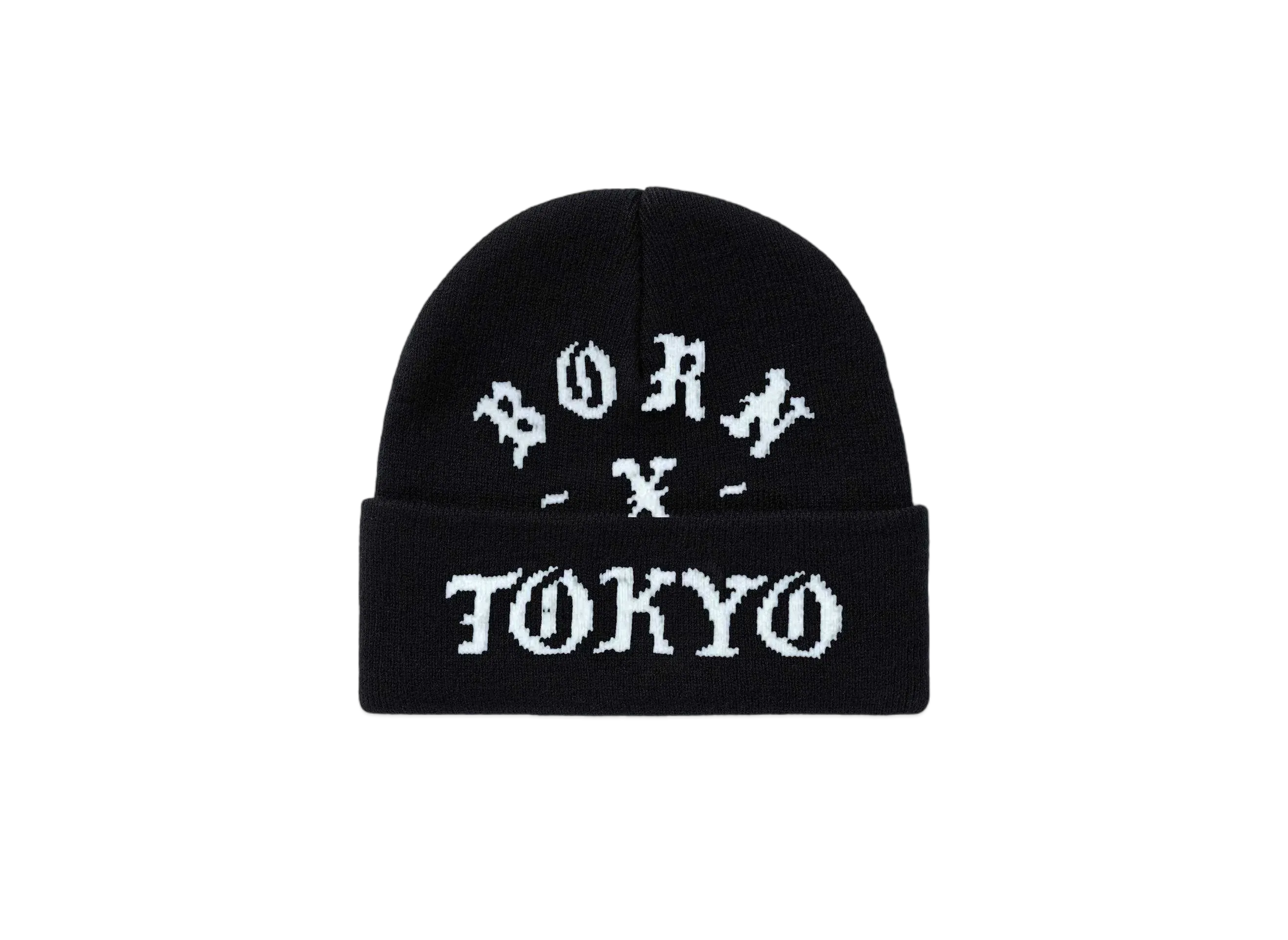 Born x Raised Beanie #1 "Black"