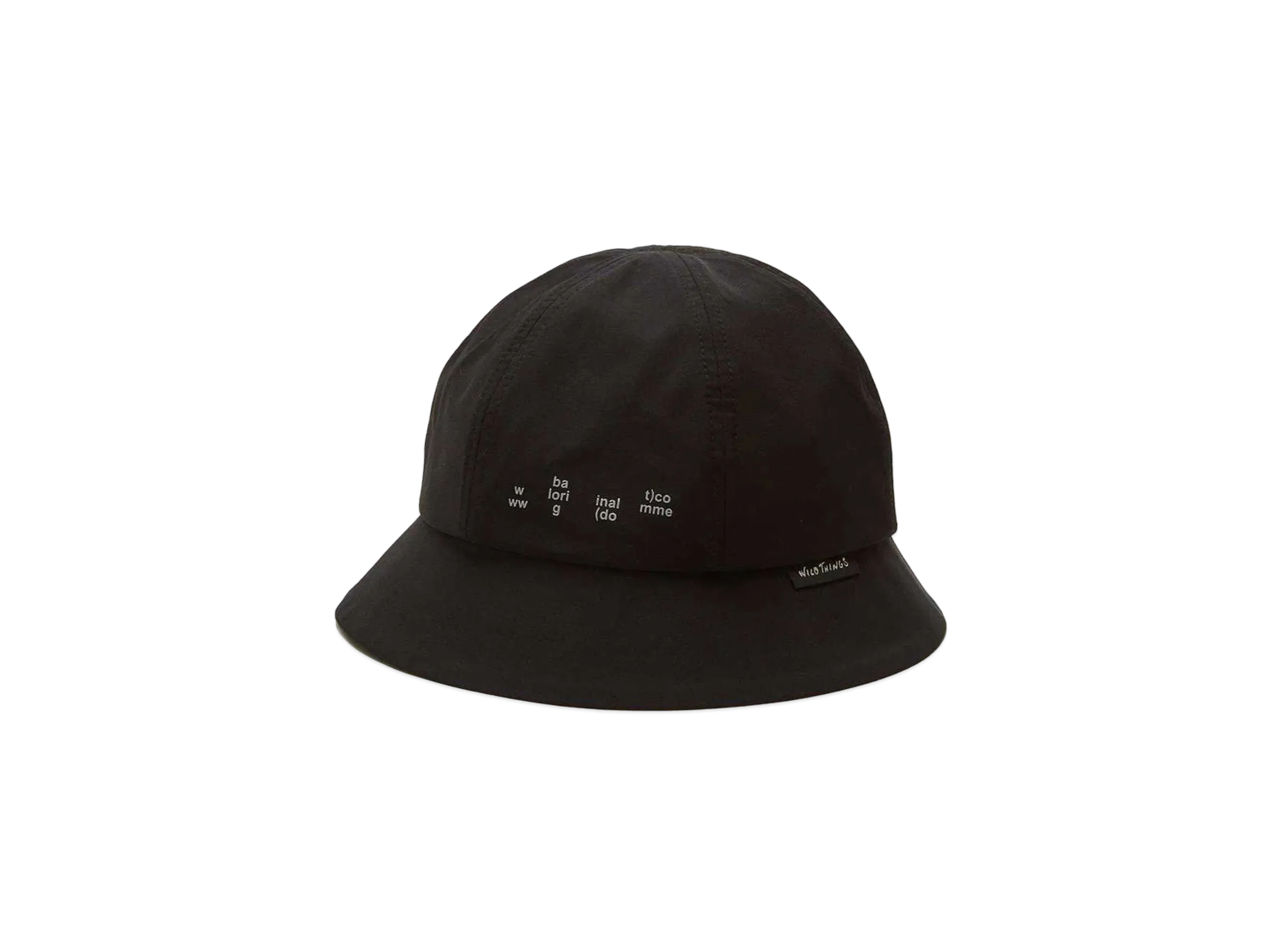 Bal BAL / WILDTHINGS STRECH BELL HAT "BLACK"