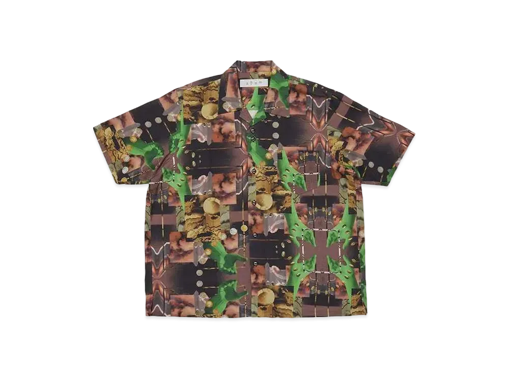 Bal COLLAGE LYOCELL SS SHIRT "BLACK"