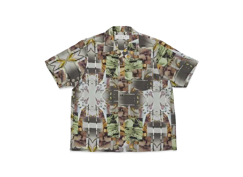 Bal COLLAGE LYOCELL SS SHIRT "GRAY"