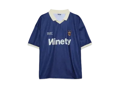 9090 Classic Patterned S/S Game Shirt "Navy"