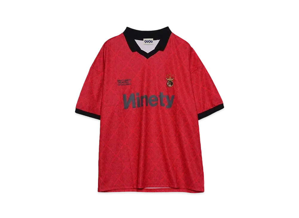 9090 Classic Patterned S/S Game Shirt "Red"