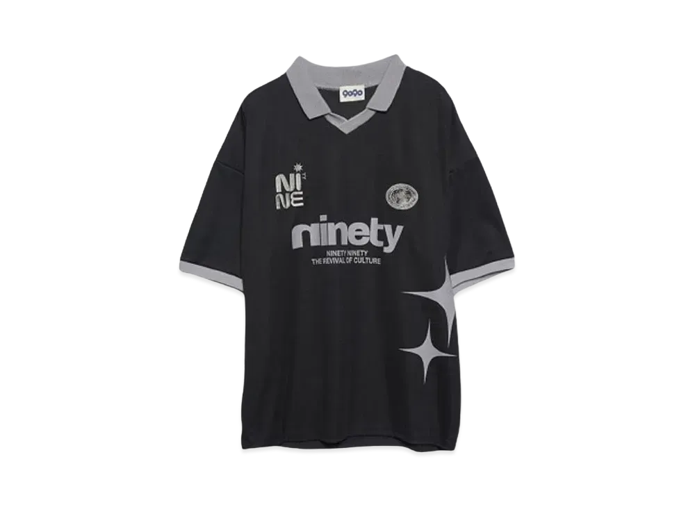 9090 Star Logo S/S Game Shirt "Black"