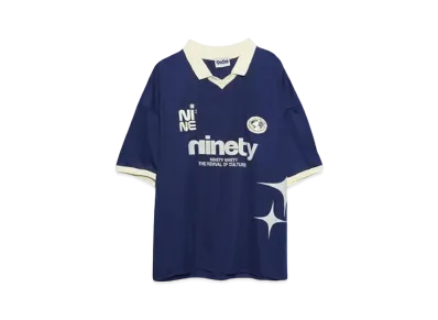 9090 Star Logo S/S Game Shirt "Navy"