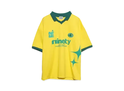 9090 Star Logo S/S Game Shirt "Yellow"