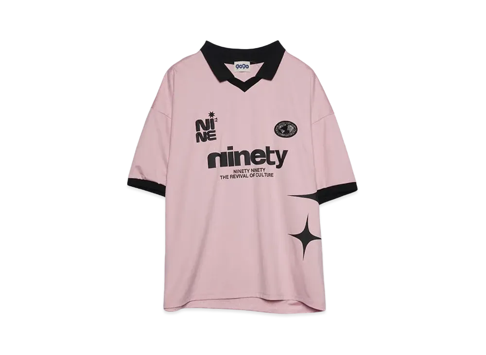 9090 Star Logo S/S Game Shirt "Pink"