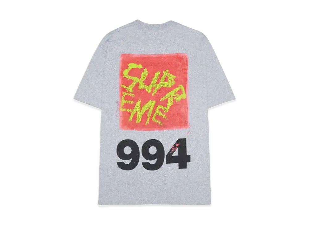 Supreme Paint Tee "Heather Grey"