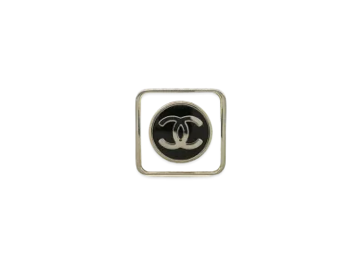 CHANEL Coco Mark Square Ring "Gold"