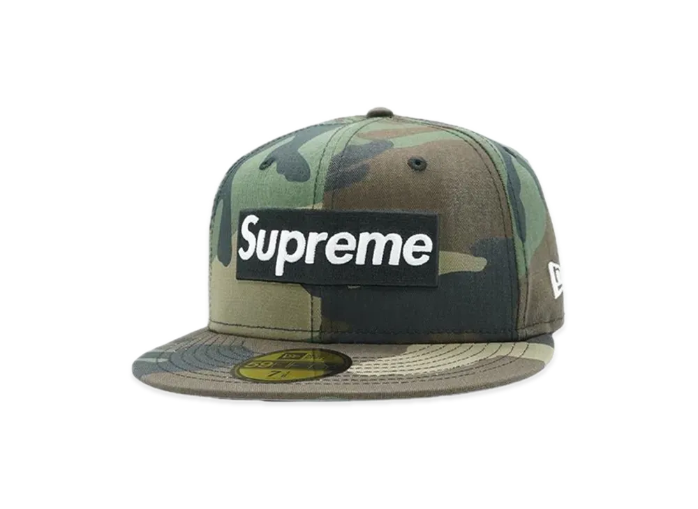Supreme MLB Teams Box Logo New Era "Woodland Camo"