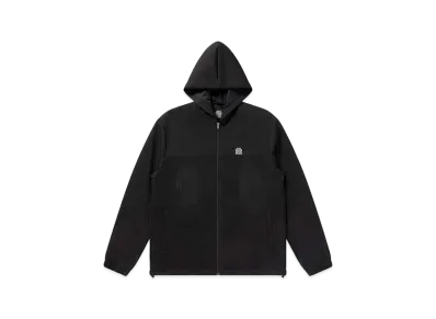 BlackEyePatch Hooded Mesh Zip Hoodie "Black"