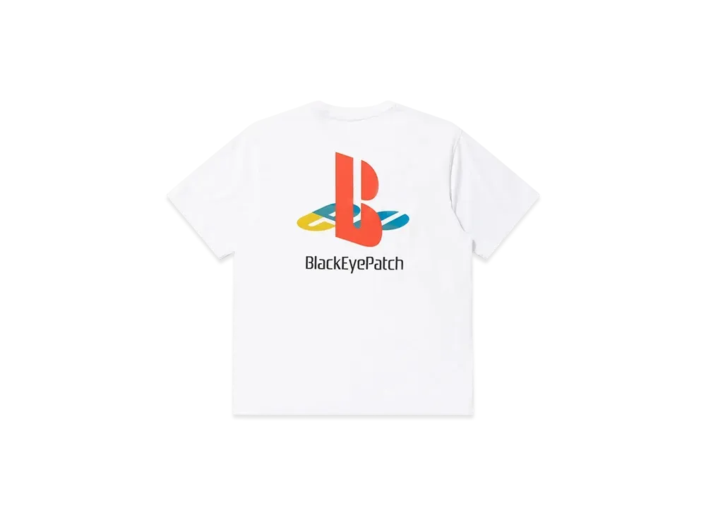 BlackEyePatch Platform Logo Tee "White"
