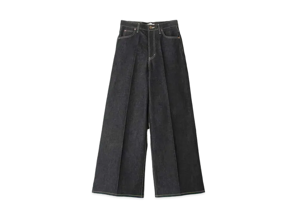 Lee x KANAKO SAKAI Washed Denim Trousers "Navy"
