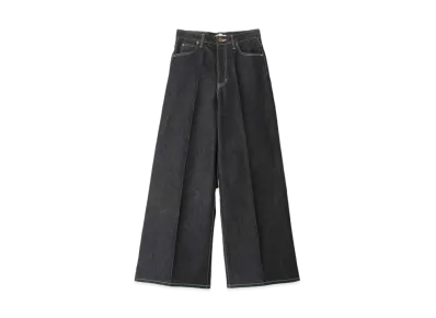 Lee x KANAKO SAKAI Washed Denim Trousers "Navy"