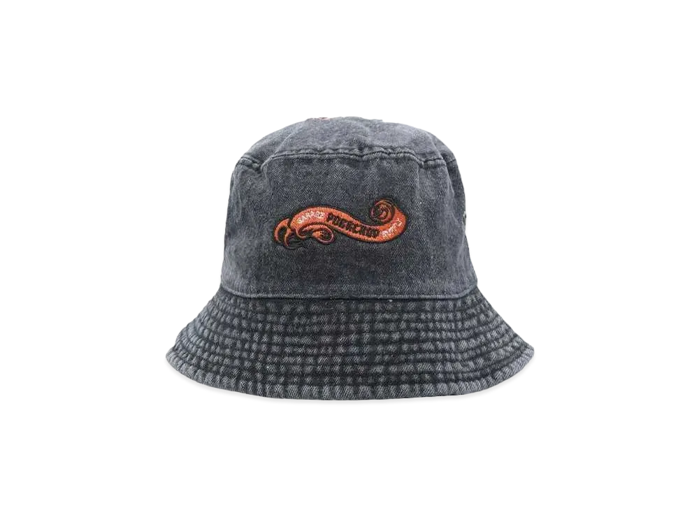 MASSES MASSES x PORKCHOP HAT-DENIM P "BLACK"