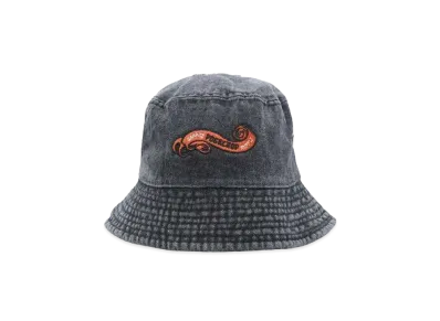 MASSES MASSES x PORKCHOP HAT-DENIM P "BLACK"