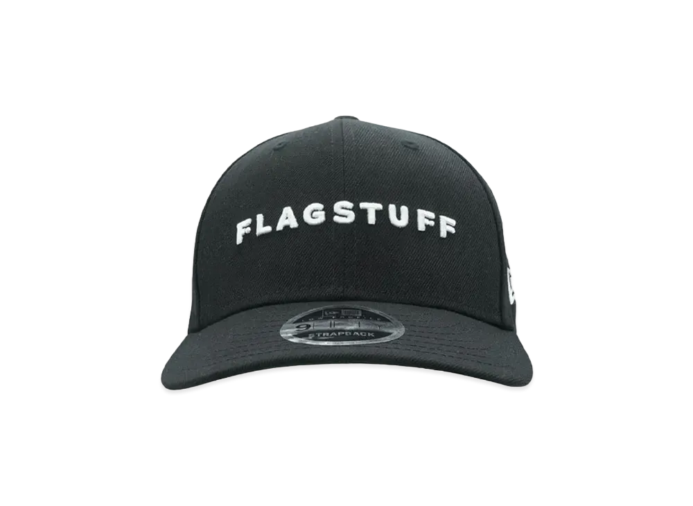 F-LAGSTUF-F F-LAGSTUF-F CAP (x NEW ERA) "BLACK"