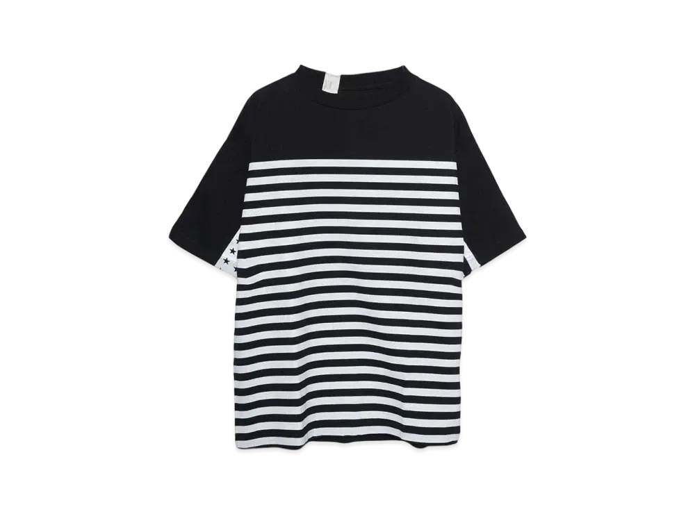 F-LAGSTUF-F STAR&BARS Tee(x N.HOOLYWOOD) "BLACK"