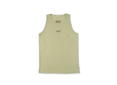 WIND AND SEA ES Waffle Tank Top "PF Green"