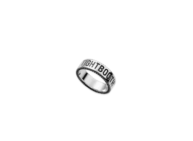 TIGHTBOOTH Label Logo Ring "Silver"
