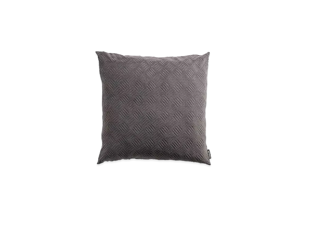 TIGHTBOOTH Checker Plate Cushion "Charcoal"