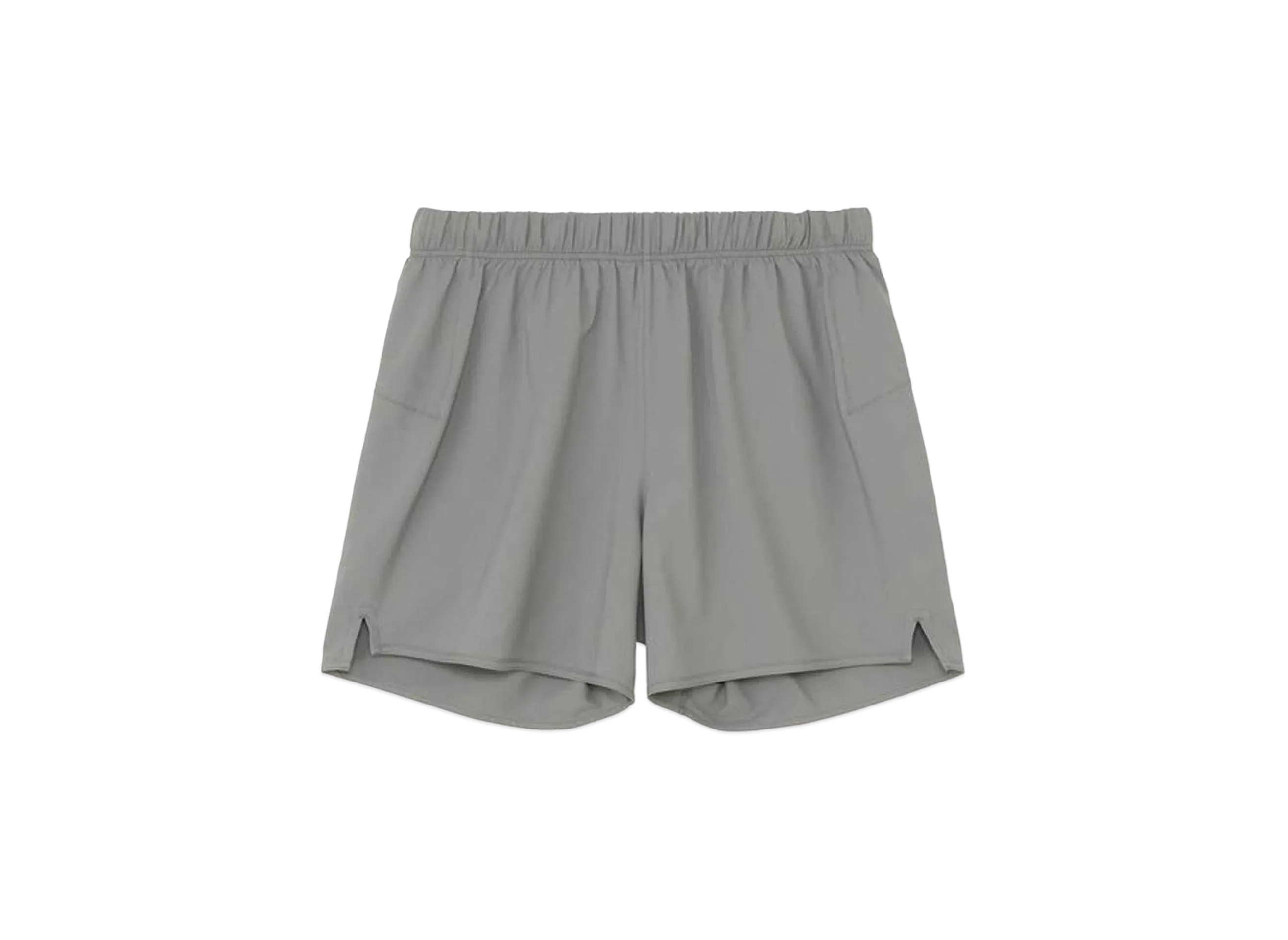 Goldwin Stretch Run Shorts (Unisex) "Cloud Gray"