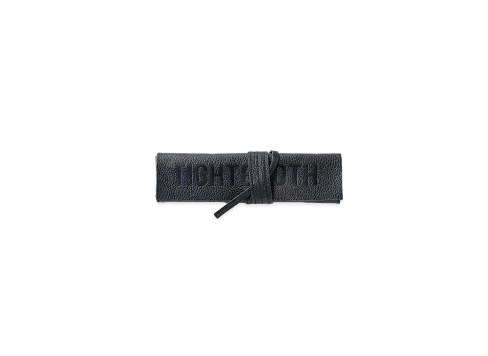 TIGHTBOOTH Leather Pen Case "Black"