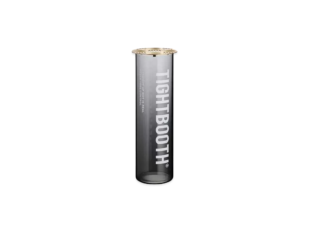 TIGHTBOOTH Glass Incense Holder "Black" - ¥
