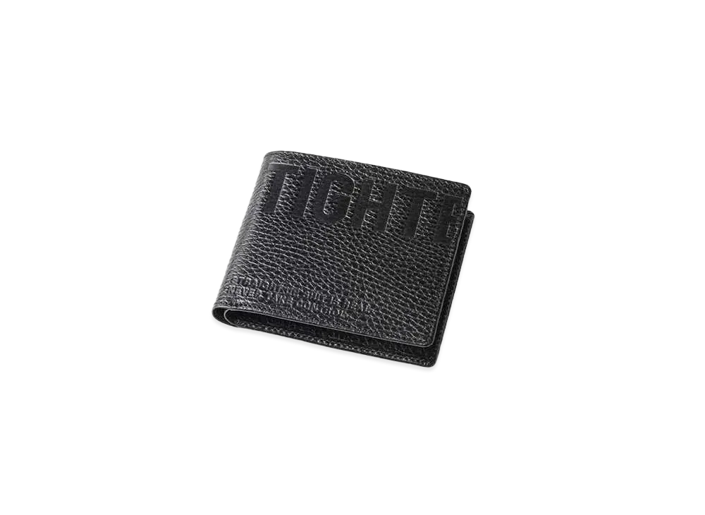 TIGHTBOOTH Leather Bifold Wallet "Black"