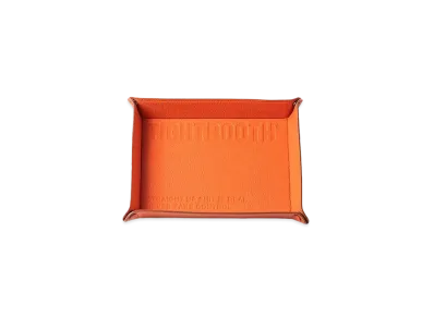TIGHTBOOTH Leather Tray "Orange"