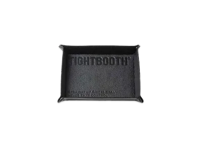 TIGHTBOOTH Leather Tray "Black"