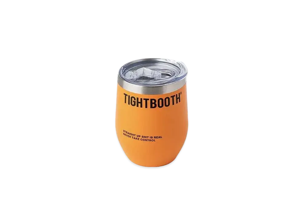 TIGHTBOOTH Logo Tumbler "Orange"