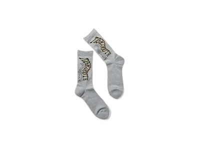 TIGHTBOOTH Acid Logo Socks "Grey"