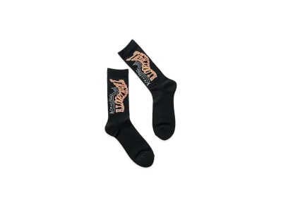 TIGHTBOOTH Acid Logo Socks "Black"
