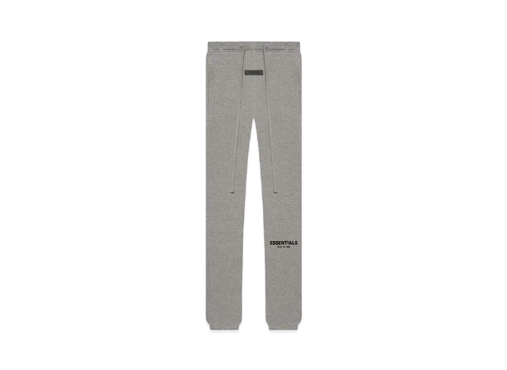 フィアオブゴッド エッセンシャルズ ブラック イーエスエス ロゴ スウェットパンツ "ダーク オートミール"