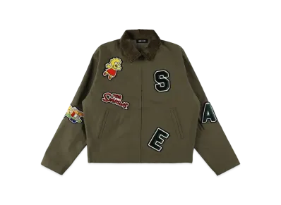 WIND AND SEA THE SIMPSONS / WDS Duck Jacket "Olive"