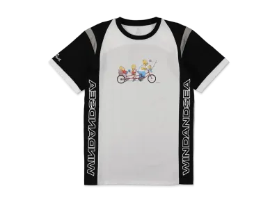 WIND AND SEA THE SIMPSONS / WDS Cycle Tee "White"