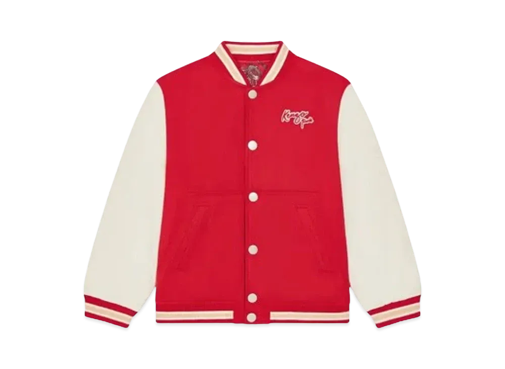 KENZO 'YEAR OF THE DRAGON' Reversible Blouson Jacket "Medium Red"