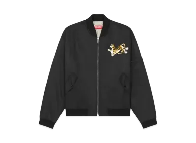KENZO 'YEAR OF THE DRAGON' Embroidery Bomber Jacket "Black"