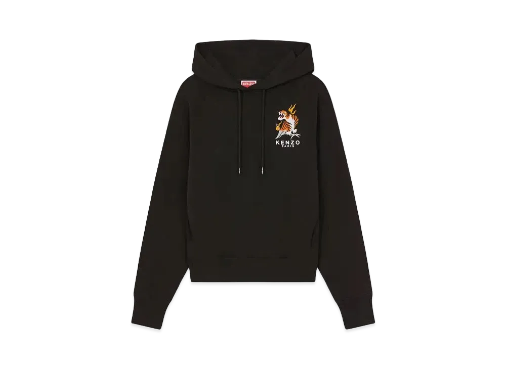 KENZO 'YEAR OF THE DRAGON' Embroidery Classic Hoodie "Black"