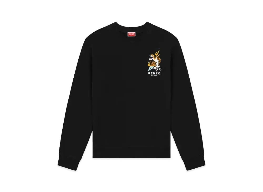 KENZO 'YEAR OF THE DRAGON' Classic Embroidery Sweat "Black"