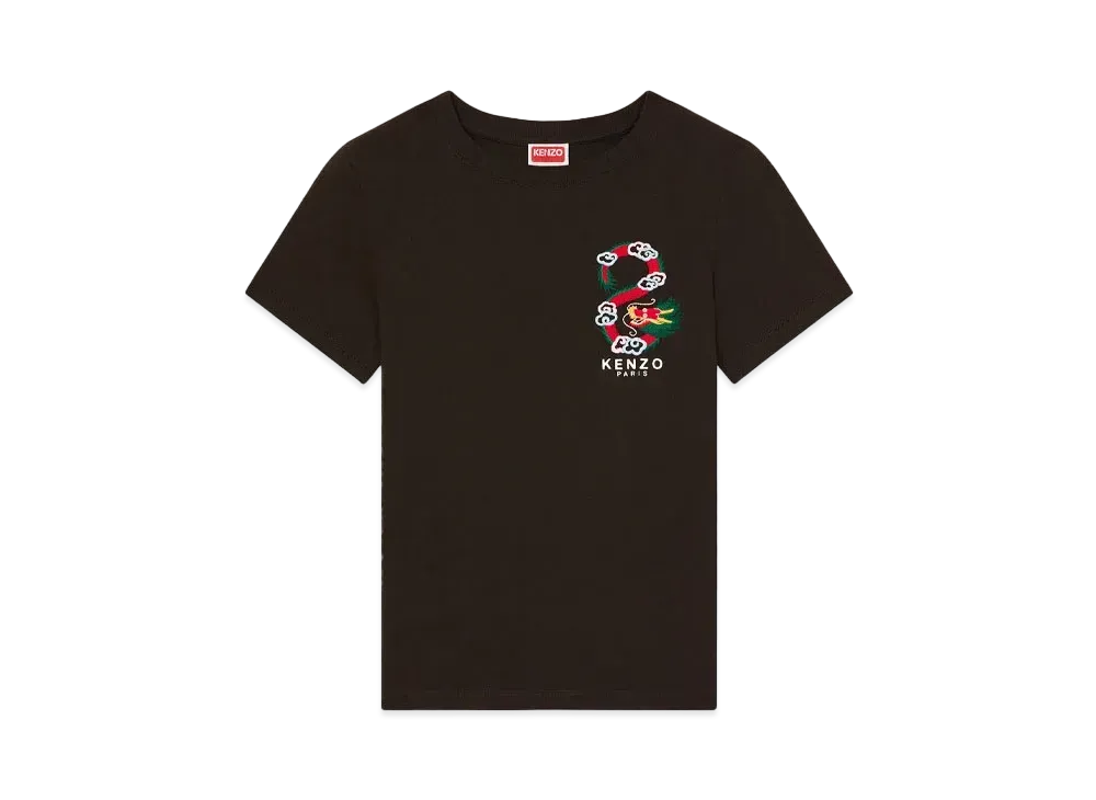 KENZO 'YEAR OF THE DRAGON' Embroidery Classic T-Shirt "Black"