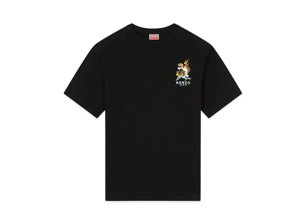 KENZO 'YEAR OF THE DRAGON' Embroidery Classic T-Shirt "Black"