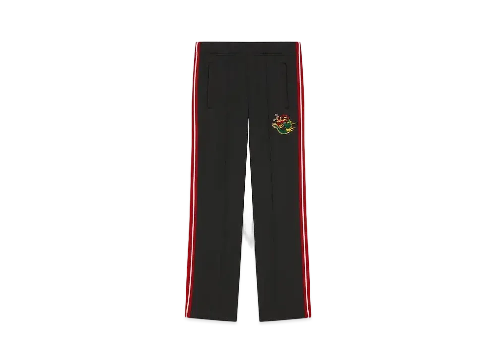 KENZO 'YEAR OF THE DRAGON' Embroidery Jogging Pants "Black"