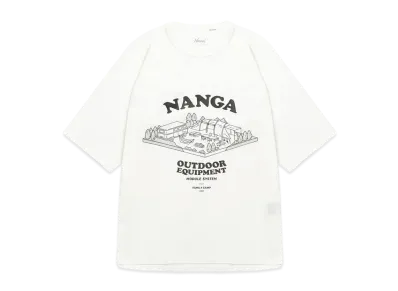 NANGA Dry Mix Oems#1 Tee "White"