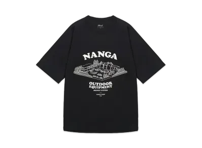 NANGA Dry Mix Oems#1 Tee "Black"