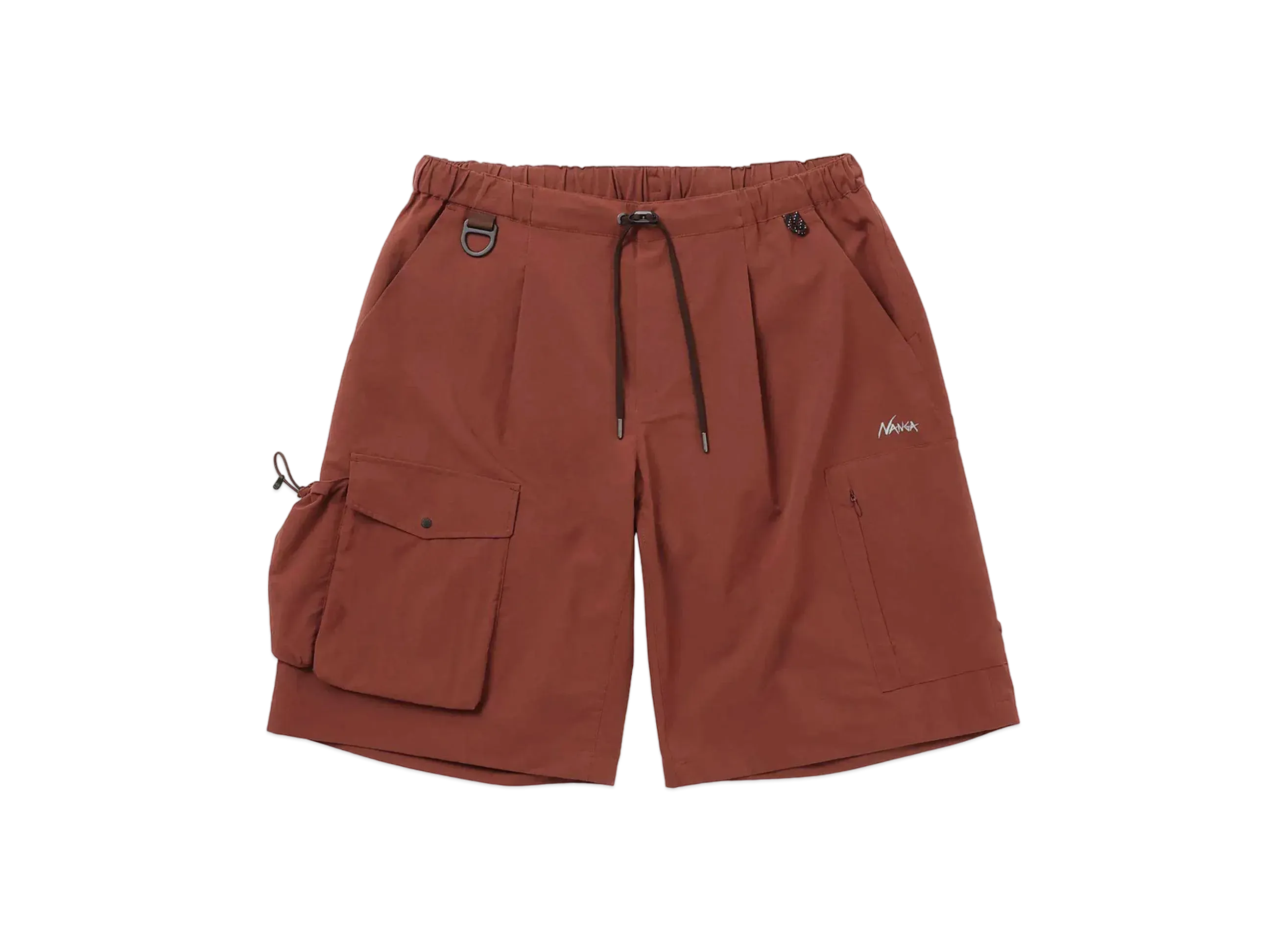 NANGA Dot Air Utility PK Cargo Shorts "Brown"