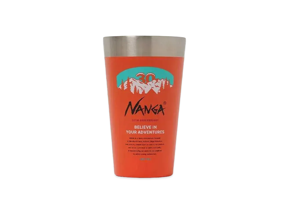 NANGA x STANLEY Stacking Vacuum Pints (30th Aniv.) "Orange"