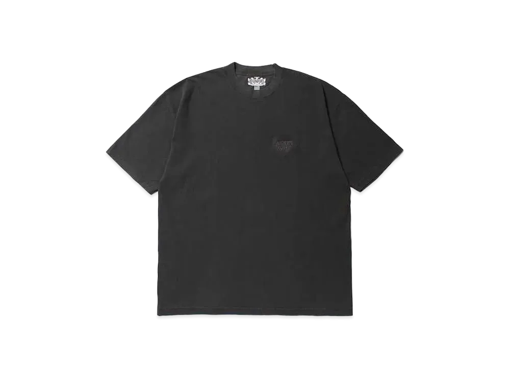 APHRODITEGANG Classic Logo Pigment Dye S/S T Shirt "Black-Black"