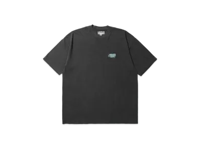 APHRODITEGANG Classic Logo Pigment Dye S/S T Shirt "Black-Blue"