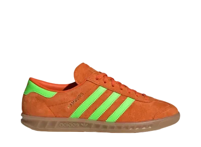 adidas Women's Hamburg "Orange/Solar Green/Gum"